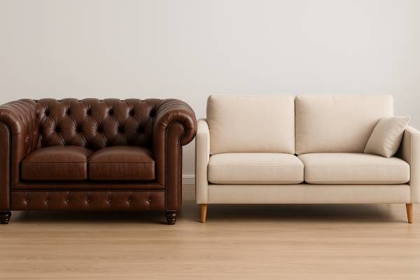 فرق چستر با کاناپه