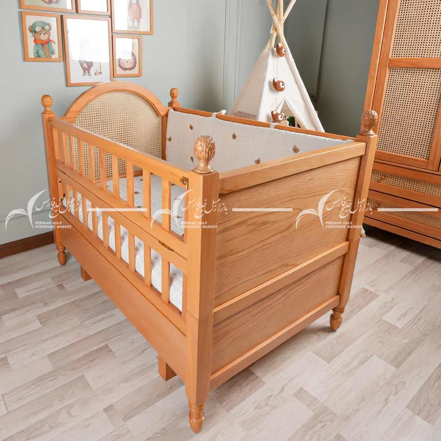 سرویس خواب نوزاد بلوط