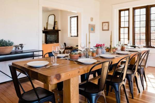 میز ناهار خوری گرد بهتره یا مستطیل؟ 6 بهترین زمان ها برای استفاده از میز ناهارخوری گرد و مستطیل