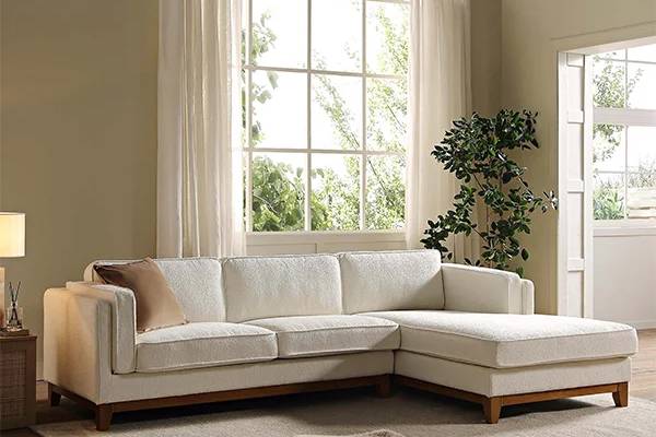 مبل ال برای پذیرایی کوچک 7 تغییر دکوراسیون با مبل ال؛ وقتی محدودیت فضا به فرصت تبدیل میشود