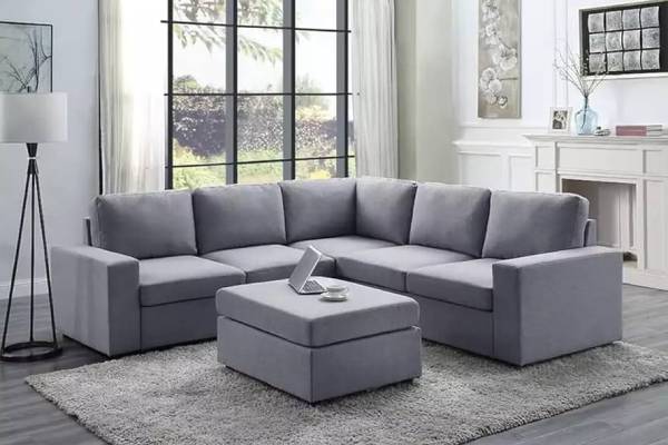 مبل ال برای پذیرایی کوچک 6 مبل ال چندمنظوره؛ پاسخی به نیازهای مدرن