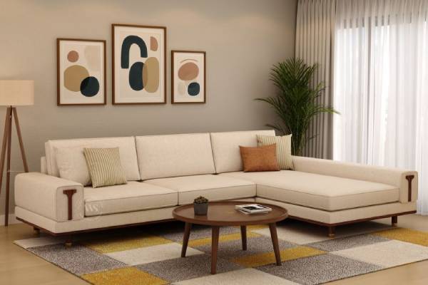 مبل ال برای پذیرایی کوچک 4 مزایای کلیدی استفاده از مبل ال در خانههای کوچک